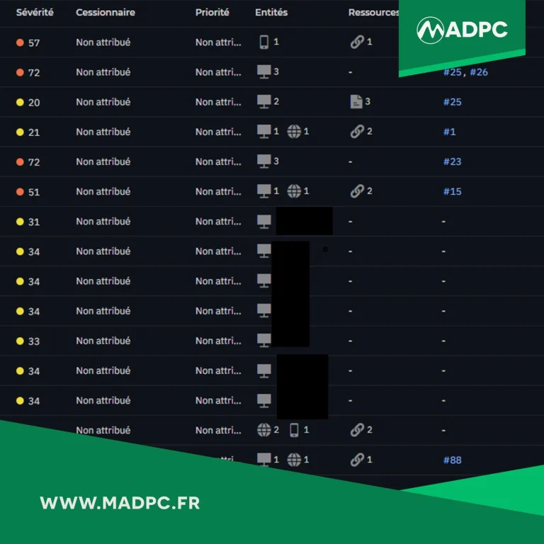 Instagram post from madpc.fr. This post is in position 15.