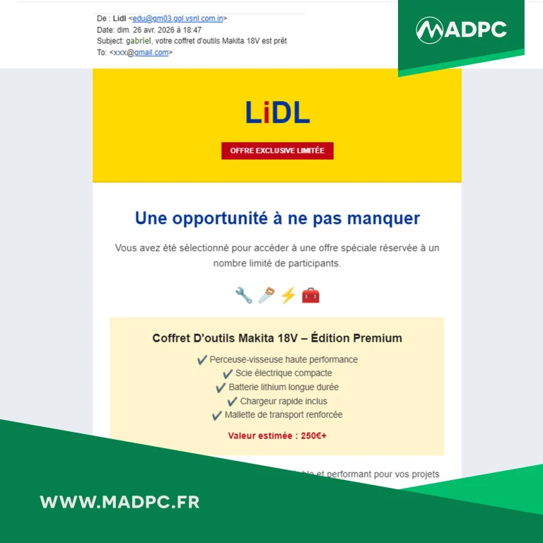 Instagram post from madpc.fr. This post is in position 0.